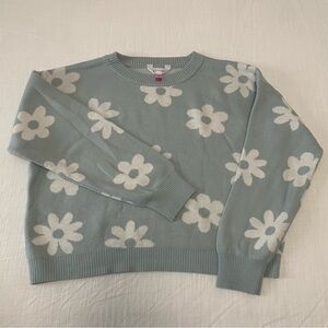 No Boundaries Daisy Knit Sweater